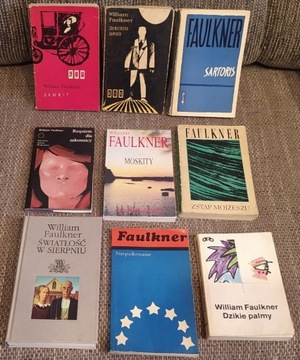 WILLIAM FAULKNER - kolekcja 9 powieści