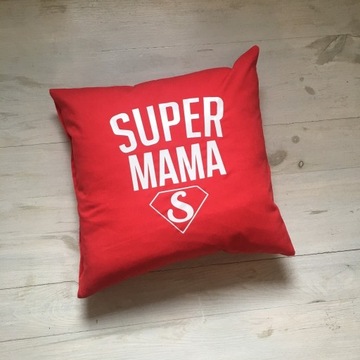 Poduszka dla Mamy Prezent Dzień Matki Super Mama