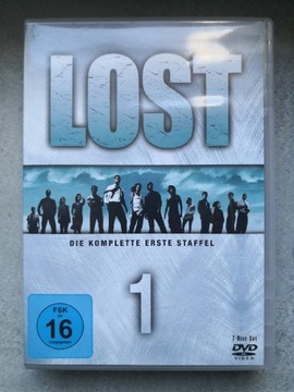 Serial LOST sezon 1 DVD wersja DE / EN