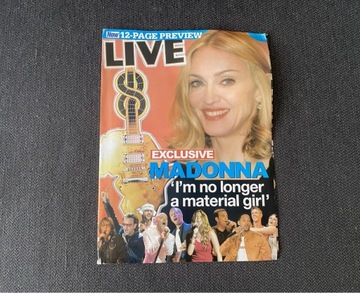 Madonna - Live 8 special magazine insert