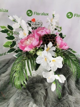 Wiązanki pogrzeb,stroik dla MAMY,sztuczne kwiaty