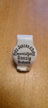 Porcelanka Danzig/Gdańsk Fritz Janzen Brabank 