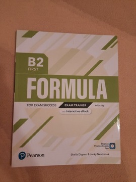 Podręcznik Formula. B2 First. Exam Trainer NOWY