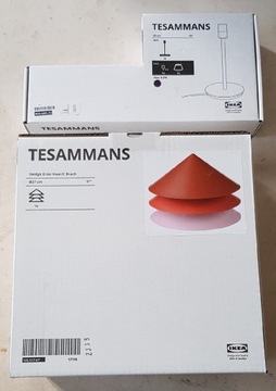 Lampa stołowa TESAMMANS IKEA kolekcja limitowana