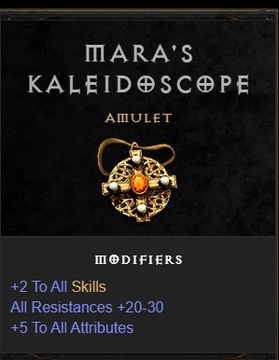 Diablo2 Resurrected D2R Ladder 6 kalejdoskop Mary 