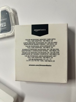 Amazon Basics Karta pamięci microSDXC 128 GB