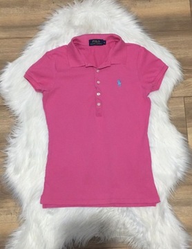 Różowa koszulka polo Polo Ralph Lauren S
