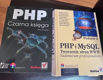 PHP czarna księga i MySQL - tworzenie stron www