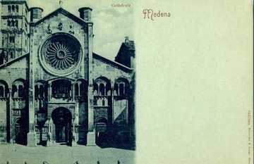 Modena, Cattedrale, Włochy długi adres