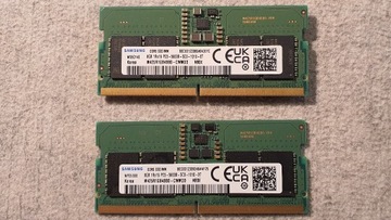 SODIMM DDR5 5600MHz samsung 2x8 GB