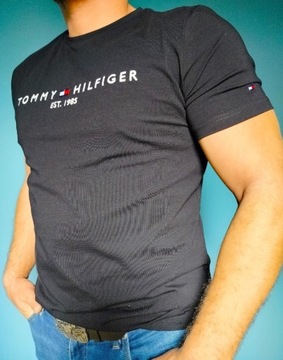 DWUPAK T-shirt Tommy Hilfiger XL czarny biały 