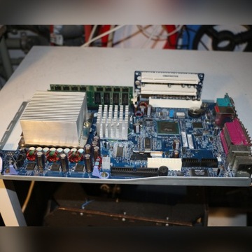 Płyta+CPU+RAM s478 Pentium 4 2.26 1GB DDR unikat
