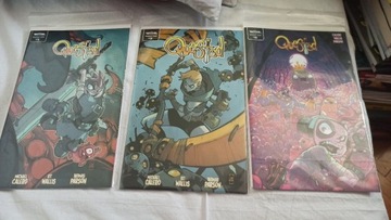 QUESTED #1,2,3 -oryginalny komiks z USA!