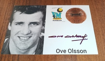 Ove Olsson, autograf, uczestnik MŚ