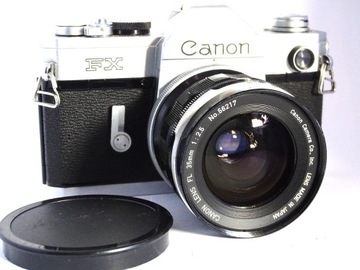 CANON FX + CANON FL 2.5 35MM Z 1964 ROKU