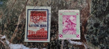 Polska Poczta Polowa + Fieldpost Letter Seal