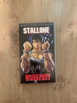 Kaseta wideo STALLONE OSADZONY VHS