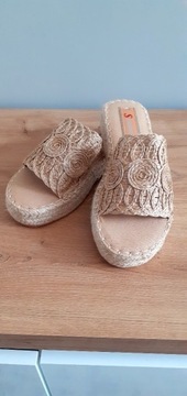 Klapki espadryle 