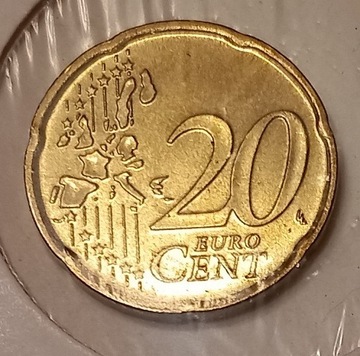 20 eurocent -  WATYKAN 2005 - PAPIEŻ JAN PAWEŁ II