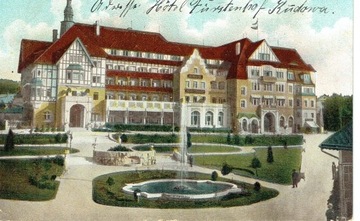 Bad Kudowa obecne sanatorium Polonia, kolor