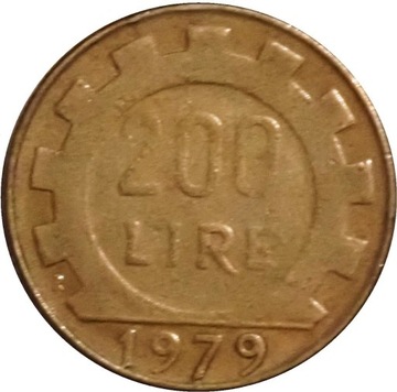 Włochy 200 lirów z 1979 roku OBEJRZYJ MOJĄ OFERTĘ