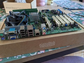 Płyta główna SuperMicro C2SBC-Q + CPU + RAM