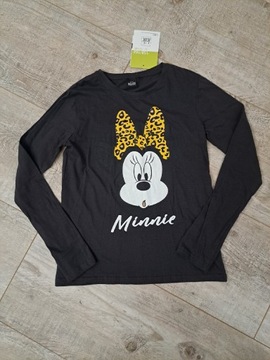 T-shirt dziewczęcy - Myszka Minnie- rozm 146/152