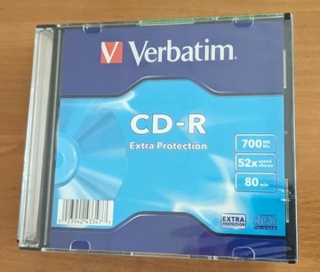 płyta cd-r verbatim pudełko