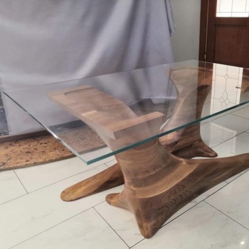 Stół dębowy - ręcznie wykonany 
