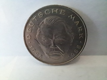  Srebrna moneta  2 marki  z 1991r