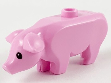 Lego Świnia Prosiak Bright Pink 87621Pb01 