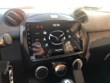 Radio navi android Mazda 2 2007-14 bluetooth wi-fi