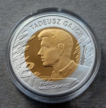 10 zł, 2009 rok, Tadeusz Gajcy