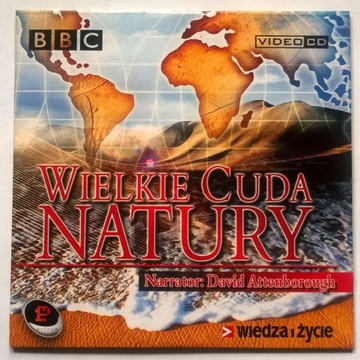 VCD BBC Wielkie cuda natury Attenborough NOWA