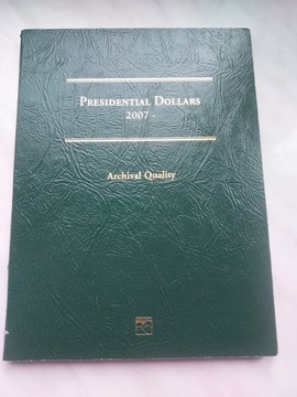 1 Dolar USA, Prezydenci -19 sztuk i album.