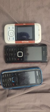 Telefony Nokia 5200 nokia x2 nokia 5130