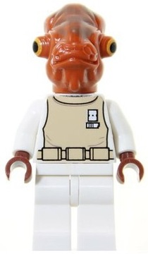 LEGO [Minifigure sw0247] Admiral Ackbar