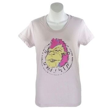 KIPLING APPAREL VINTAGE POWDER PINK T-SHIRT nowa!