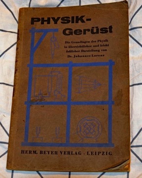 Physik-Gerüst, Johannes Lorenz, 1941 - Ramy fizyki