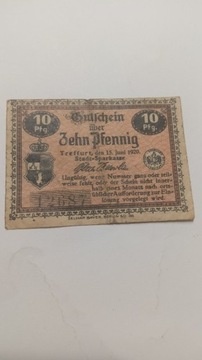 10 Pfennig 1920 rok Niemcy 