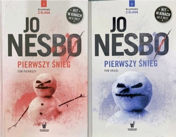 Jo Nesbo. Pierwszy Śnieg t. 1,2 kolekcji + gratis