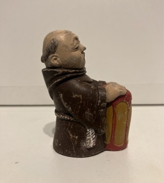 figurka mnich z bębnem (może goebel friar tuck)
