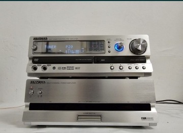 Amplituner Kenwood M-AX7, DVD/Tuner C-AX7. 