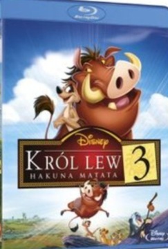 Film Król Lew 3 płyta Blu-ray Blu-ray nowe folia