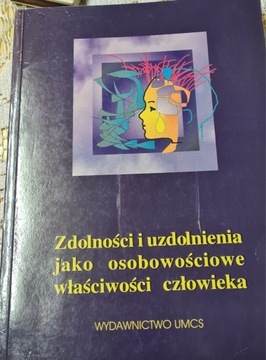 Zdolności i uzdolnienia jako osobowościowe 