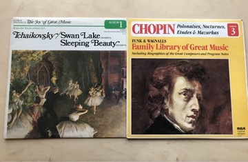 Tchaikovsky Swan Lake Chopin Funk Wagnalls winyle