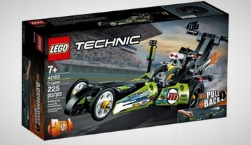 LEGO Technic Dragster 42103 + reklamówka Lego