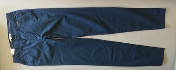 Granatowe spodnie damskie typ Chino Esprit  38 L34