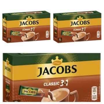 Kawa rozpuszczalna Jacobs 3w1 Classic 3x10 szt.