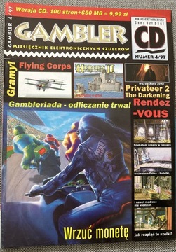 Gambler 4/97 czasopismo bez płyty